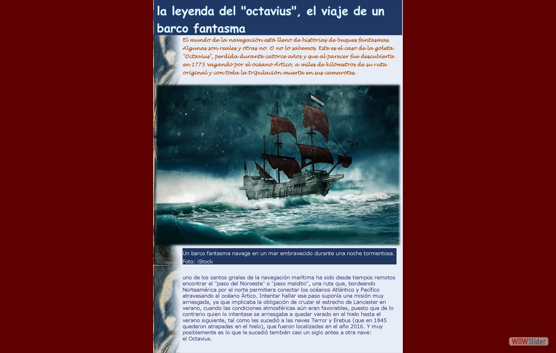 La leyenda del Octavius