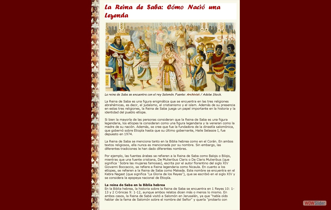 La Reina de Saba