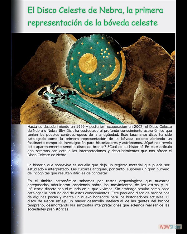 El Disco Celeste de Nebra