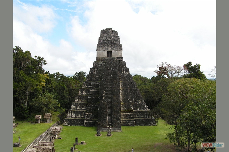 El Templo del Gran Jaguar en Tikal
