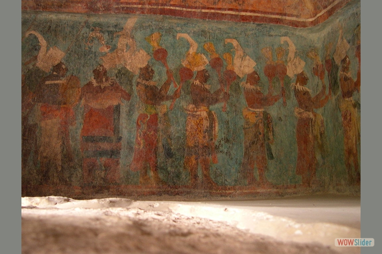 Mural 1-Bonampak - musicos