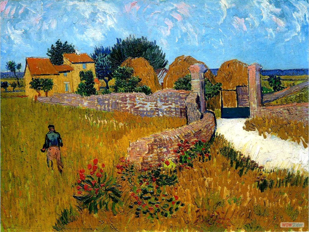 Farmhouse-in-Provence-1888 - Van Gogh