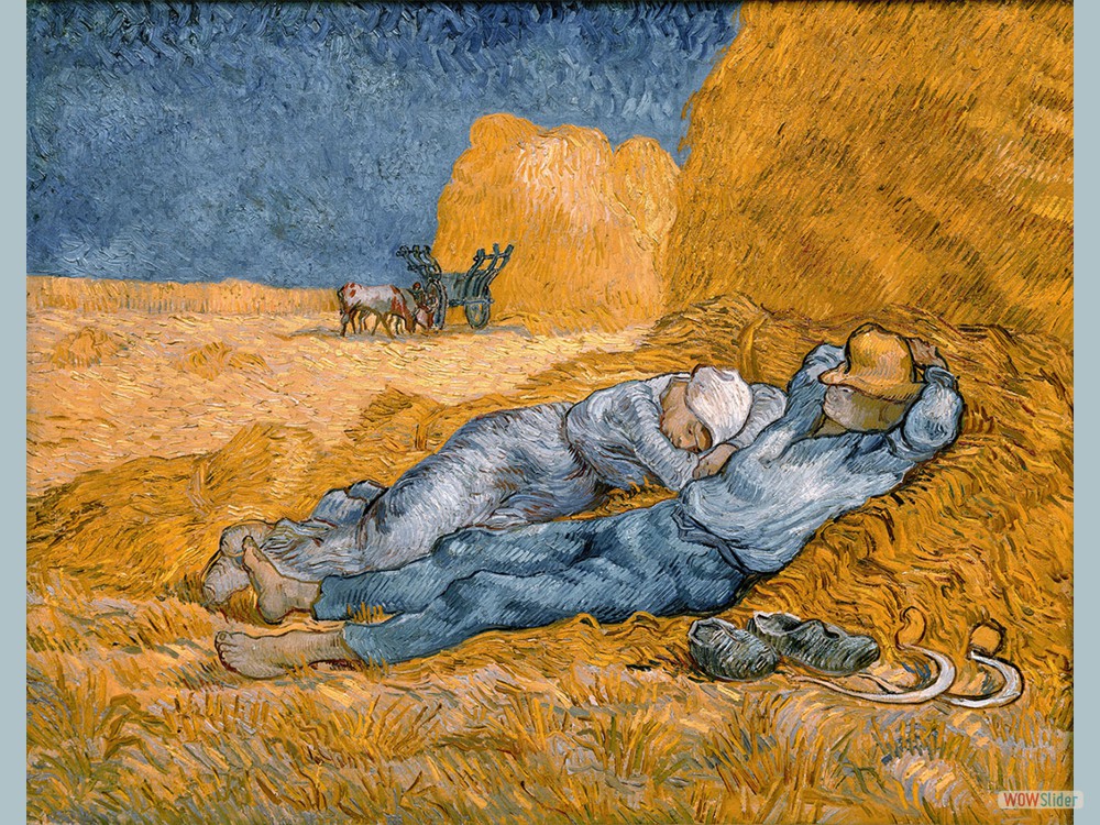 la siesta - van gogh