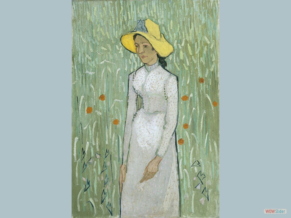 Van gogh - chica de blanco