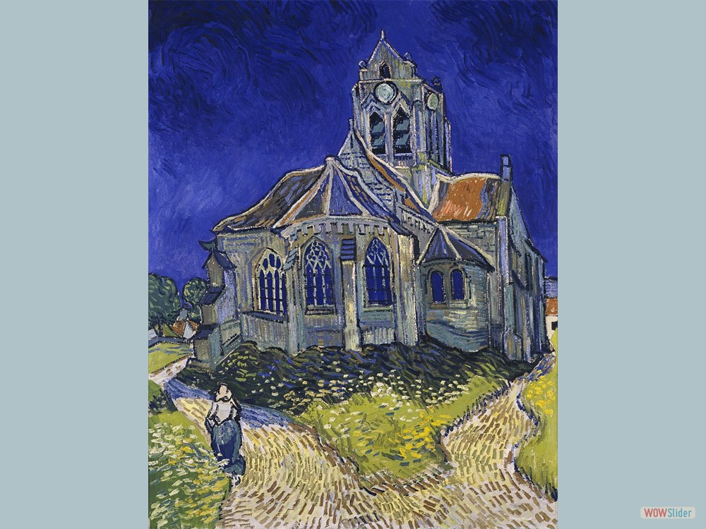 Van Gogh - la iglesia de Auvers