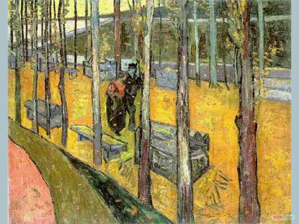 Van gogh -caida de hojas