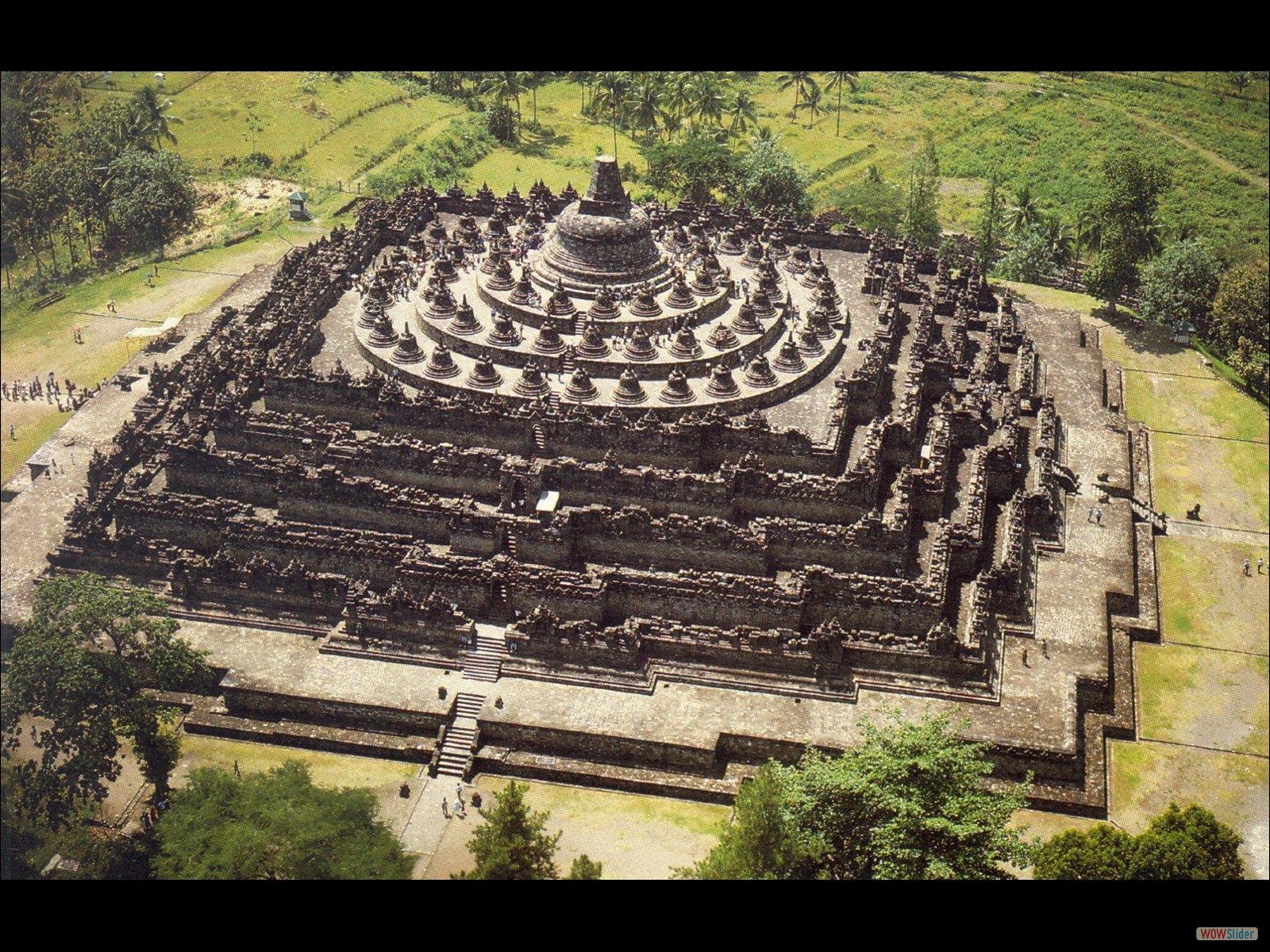 borobudur - vista general