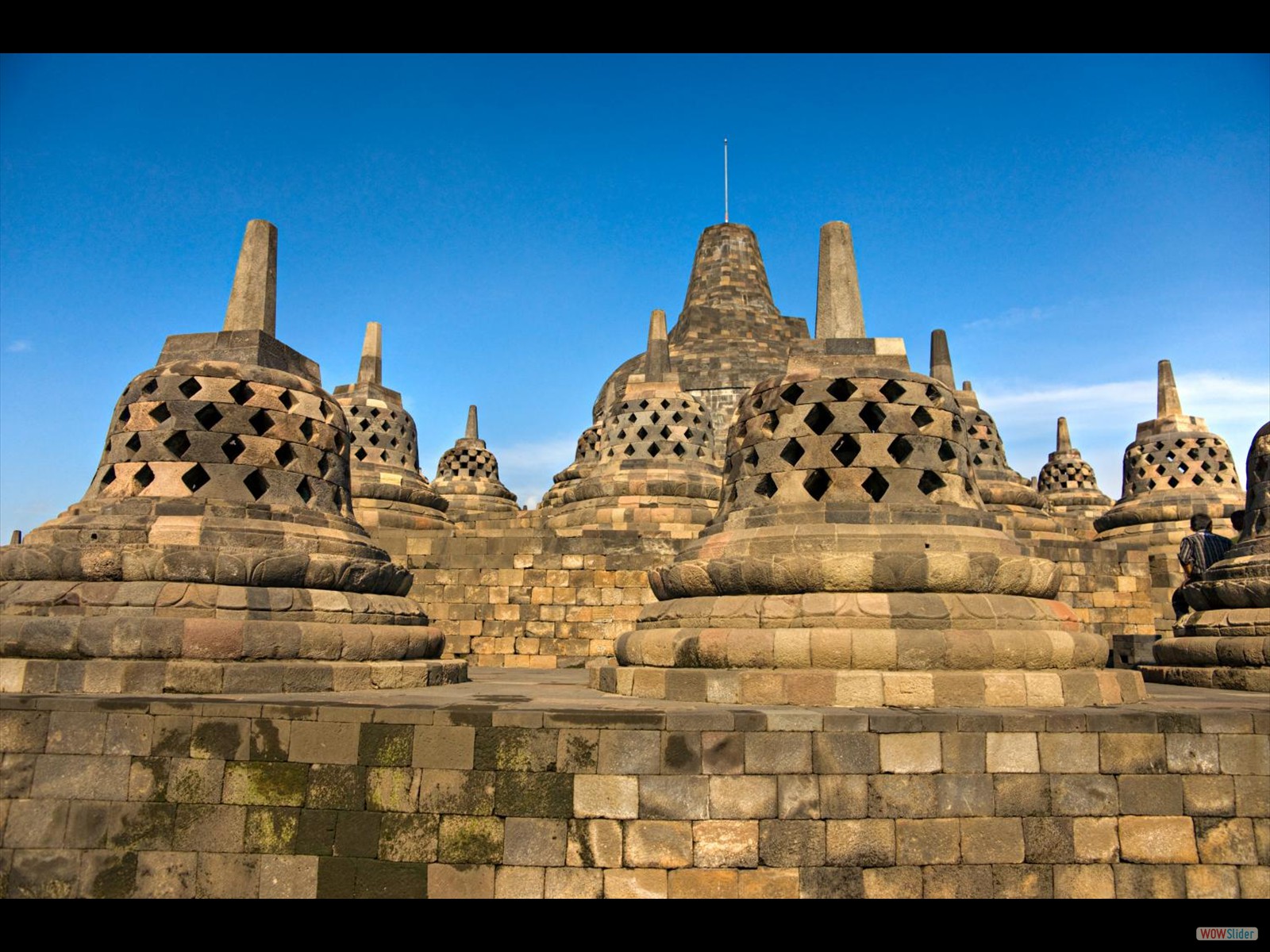 borobudur - vista planta superior