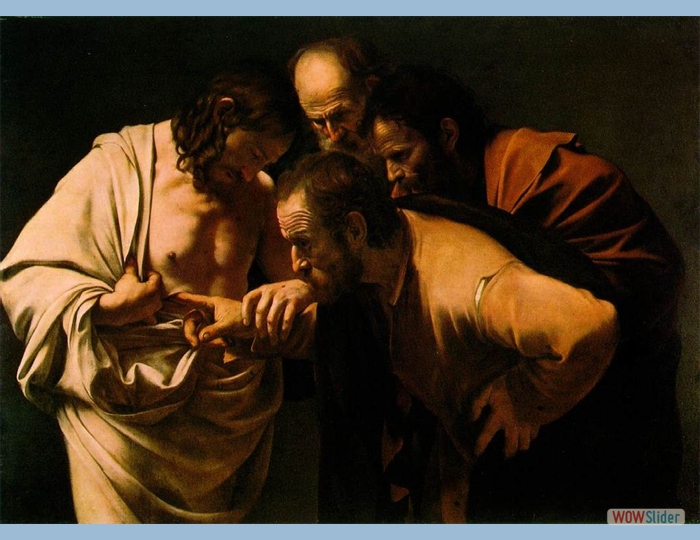la incredulidad de santo Tomas