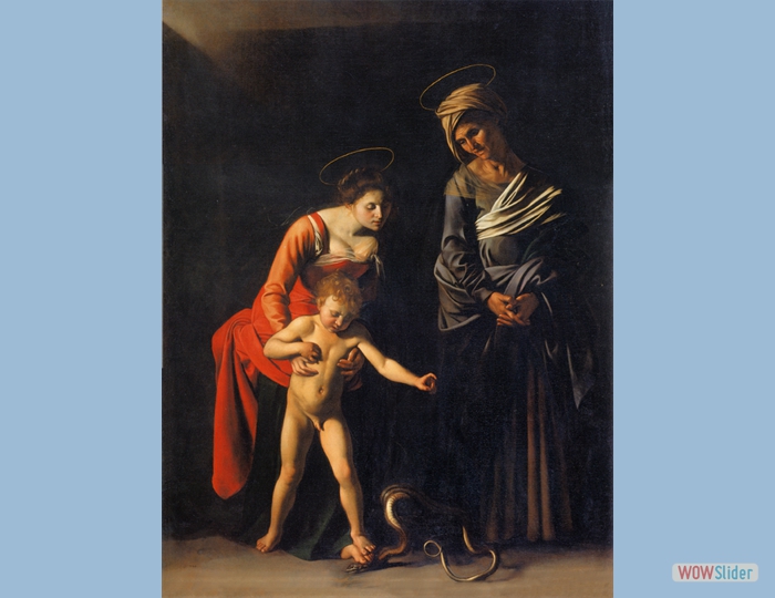 madonna con el ni�o y santa Ana