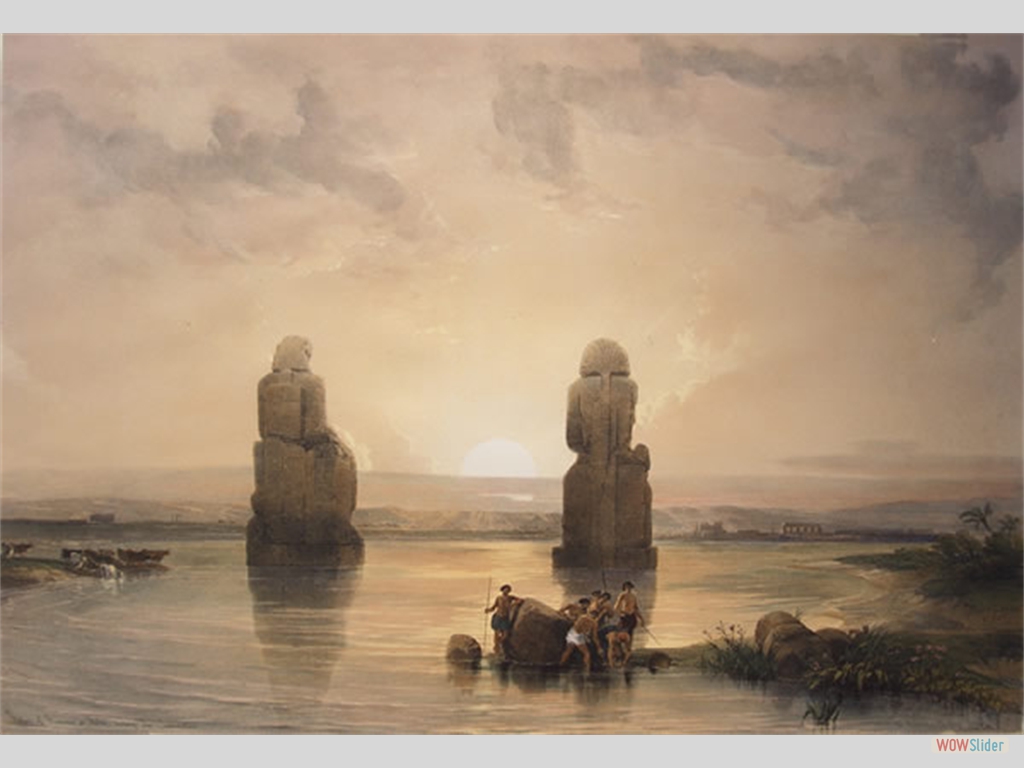 David Roberts_colosos de Mennon