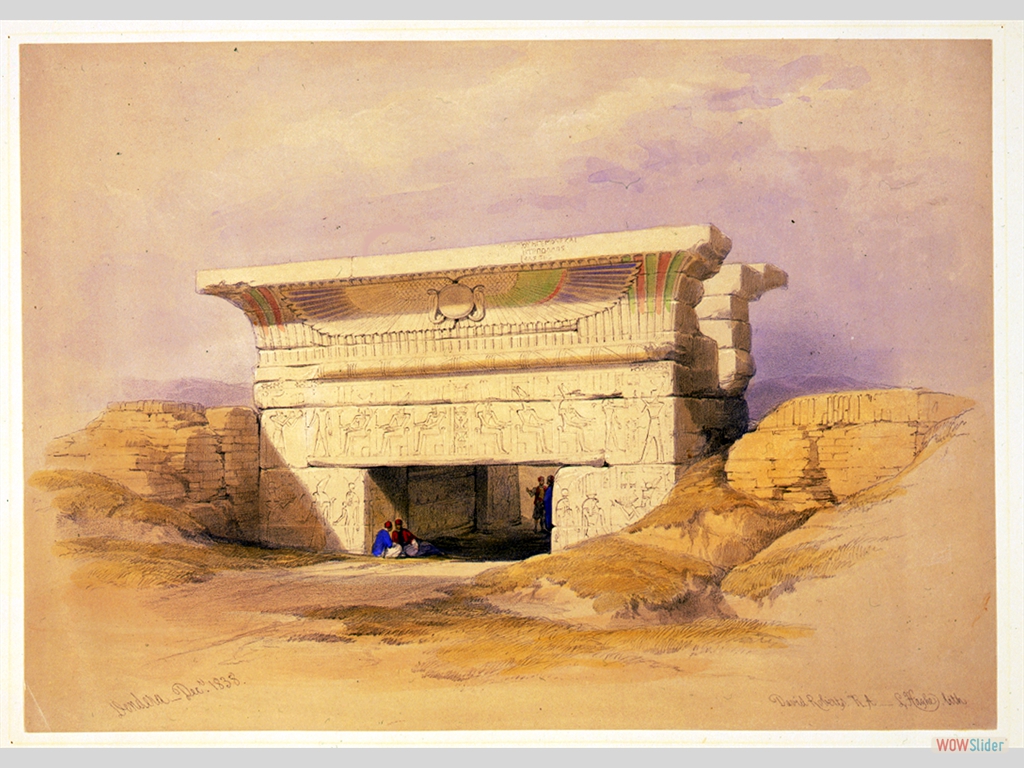 David roberts_Dendera
