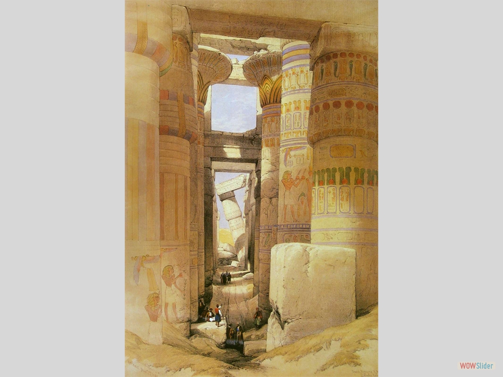 David roberts_karnak-temple-hall