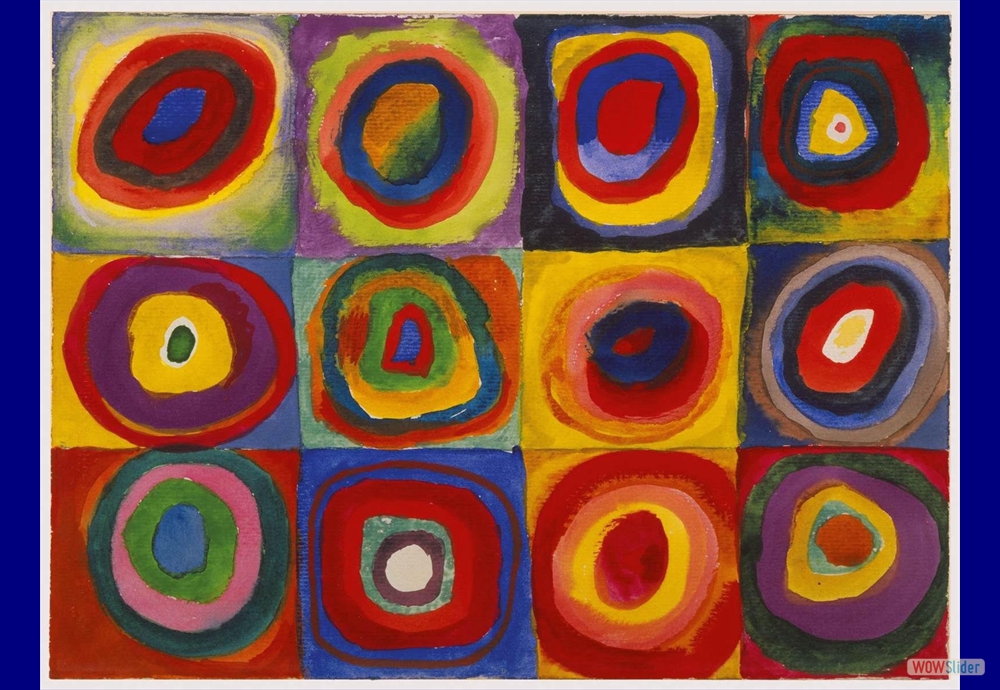 estudio de color - Kandinsky