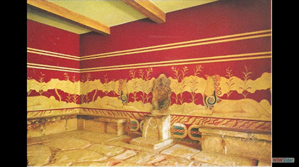 Cnosos - salon del trono