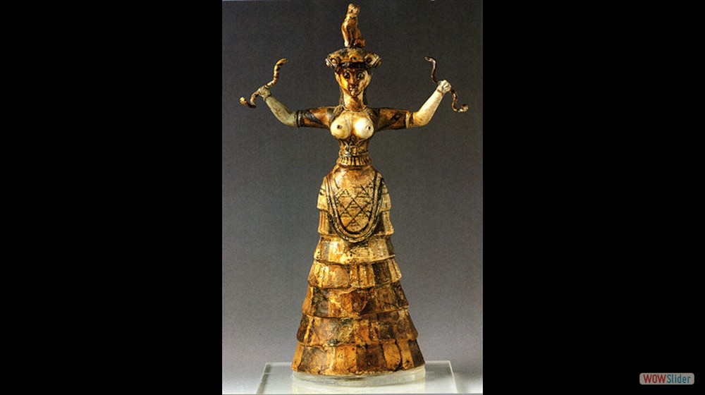 diosa de la serpiente