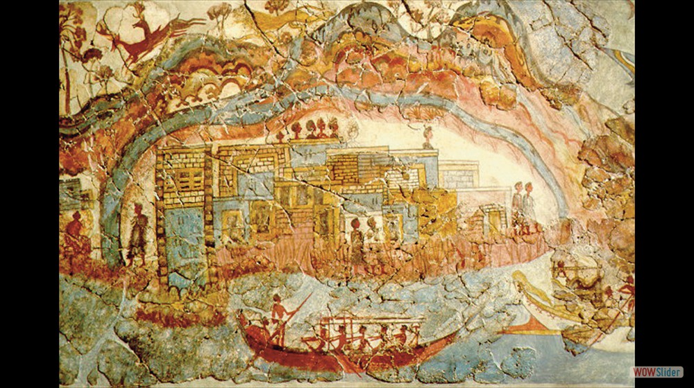 la ciudad - Akrotiri