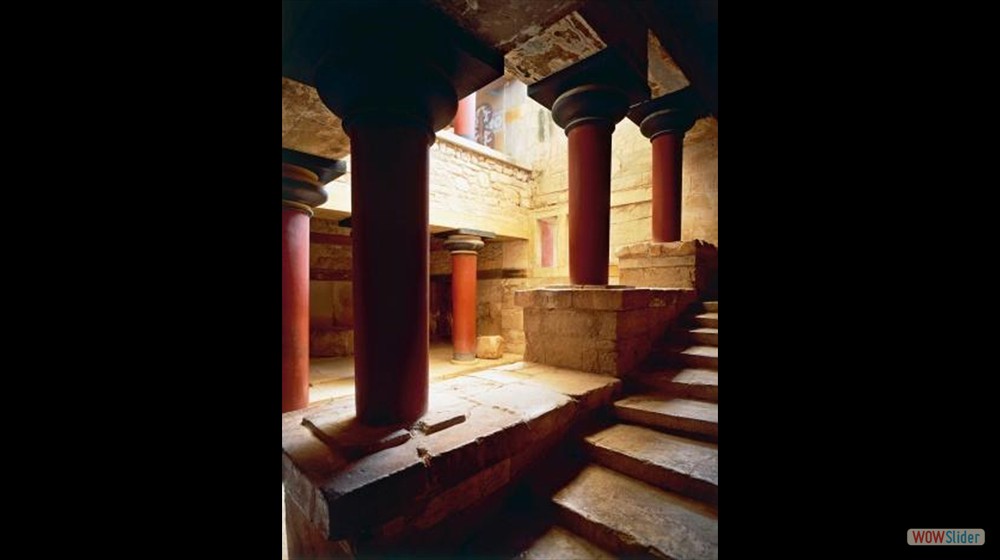 vista actual palacio Cnosos