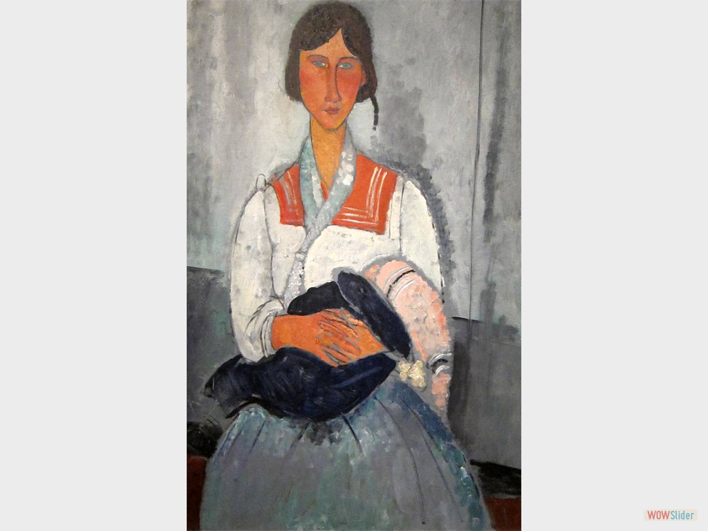gypsy_woman_with_baby_Modigliani