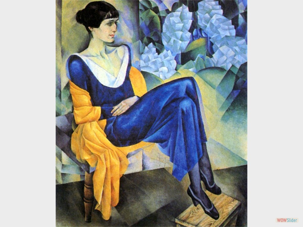Modigliani - retrato de Anna Akhjatova