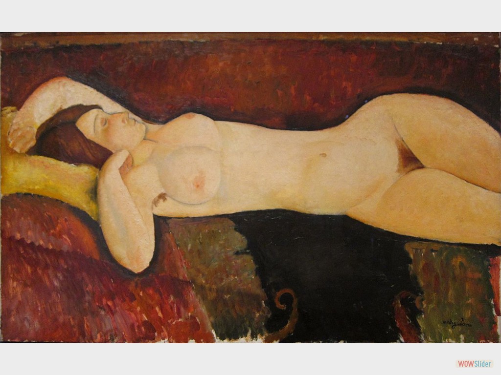 Modigliani_-Desnudo recostado