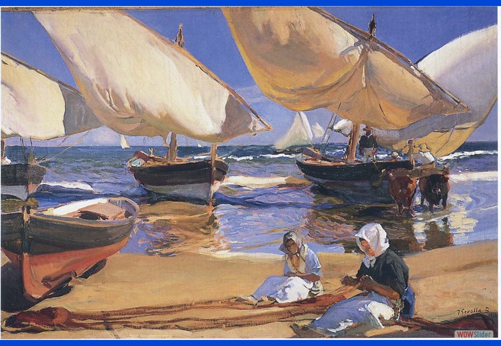 Joaquin Sorolla - en la playa