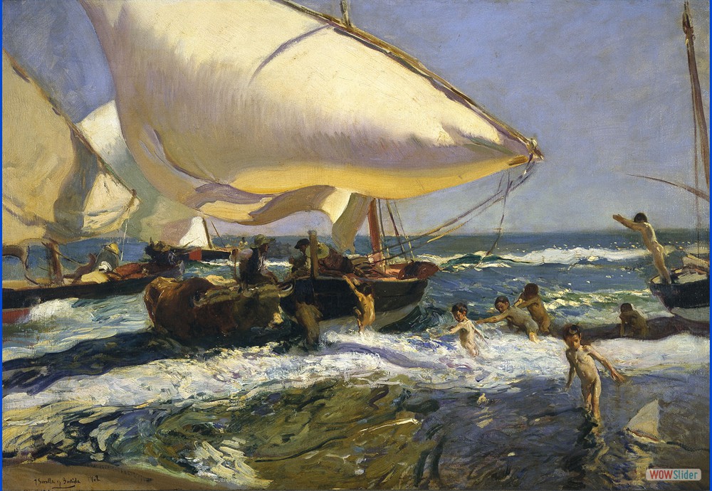 Joaquin Sorolla - en la playa2
