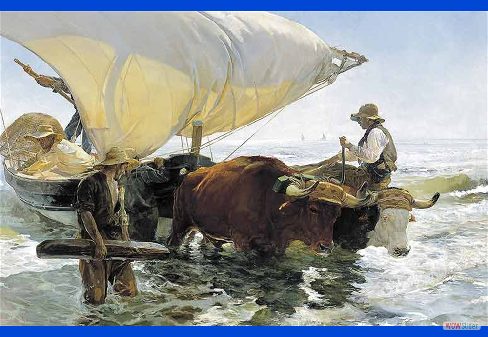 Joaquín Sorolla - la vuelta de la pesca